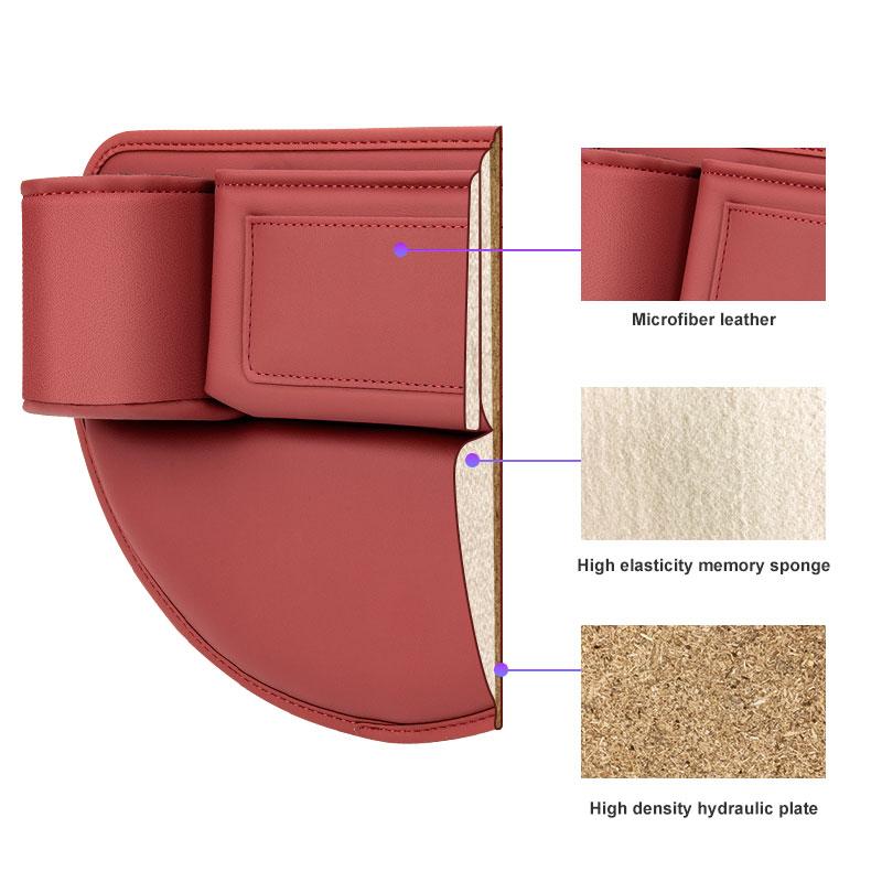 EBGU9 Leather Car Seat Gap Storage Box Cup Holder For BMW X1 X2 X3X5 X4 X6 X7 1 3 5 6 7 Series F40 E60 E90 F10 F15 F20 F30 G20 G30 G38