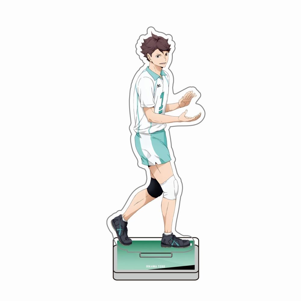 Haikyuu!! 15CM Acrylic Stand Hinata Shoyo Kageyama Tobio Oikawa Tooru Anime Figure Desk Decor Otaku Fans Collection Gift