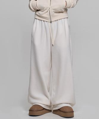 CHICKS Fleece Line Pants Ivory