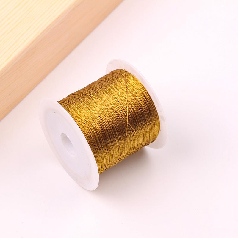 Boting Feines Nylon Eisseide Quastenfaden für Handgemachte Stickerei