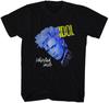 Whiplash Smile Vintage Rock Graphic T-Shirt, Black Short Sleeve Cotton Unisex Tee
