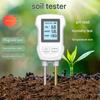 3-in-1 Soil Tester - Digital PH Meter & Temperature/Humidity Detector for Garden Farming Plants Indoor/Outdoor Use