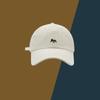 Cute Versatile Little Fox Embroidered Baseball Cap Men's and Women's Spring and Summer Street Fashion Cap Showing Small Face