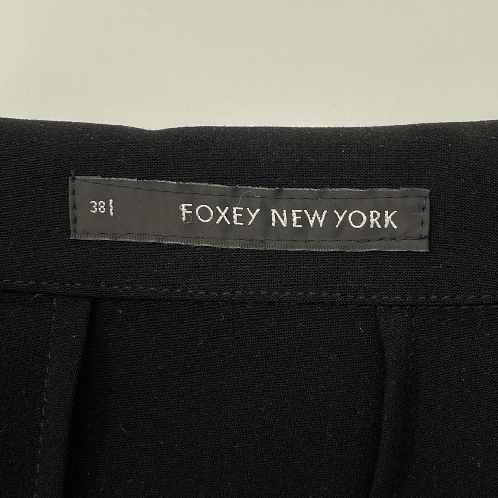 FOXEY NEW YORK 26612 Black Shawl Collar Jacket Jacket 38 blackUsed