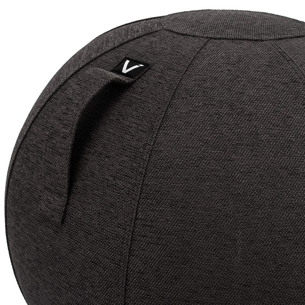 VIVORA Luno Chenille Seating Ball for Charcoal Men, V002-BW65 DKG, [Used]
