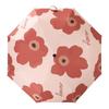 Anti-UV Folding Parasol: Fresh Black Glue Umbrella for Sun and Rain
