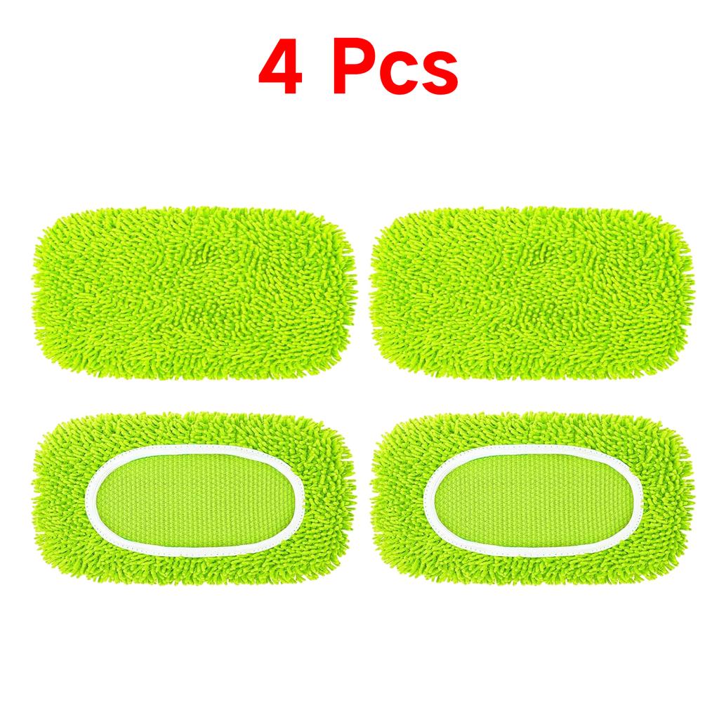 Reusable Mop Pads with High Water Absorption and Ultra-fine Fiber Cleaning Pads That Can Firmly Adhere To Most Standard Mops