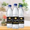 10Pcs Graduation Water Bottle Stickers Labels, Graduation Party Decorations Supplies for Graduates, Student Party Favor Seals