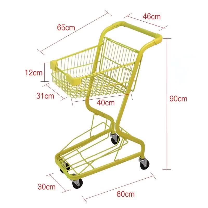 

Double-Layer Retail Shopping Cart