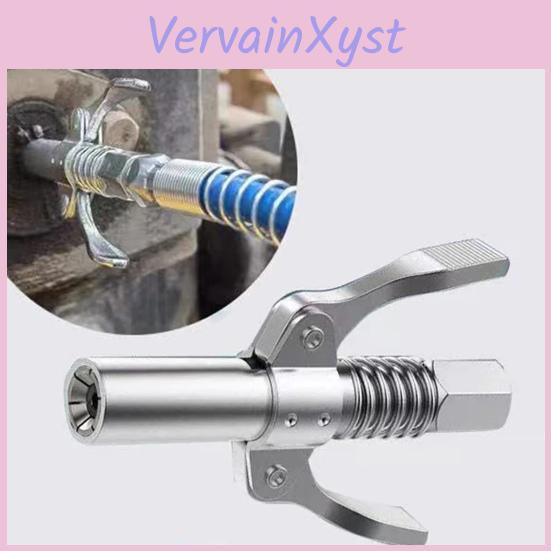 Grease High Nozzle Pressure Coupler Double Handle Lock Clamp Type Grease Nozzle Factory Supply