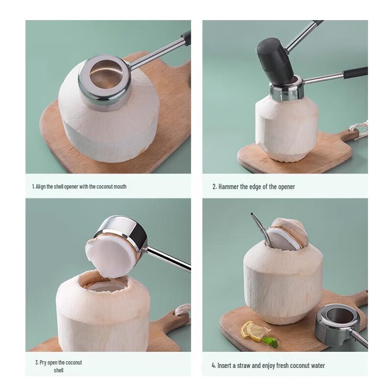 3-Piece Coconut Opener Set
