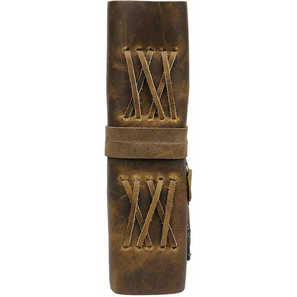 Leather bound Journal Vintage Genuine Leather Journal Handmade Deckle Edge Paper