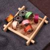 60 Teile/satz Nähgarn Maschine Fäden Stich Liefert Set Stickerei Box Spule Zubehör