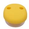 2 in 1 Snack Finger Container Silicone Finger Lid Portable Leakproof Hands Free Snack Container