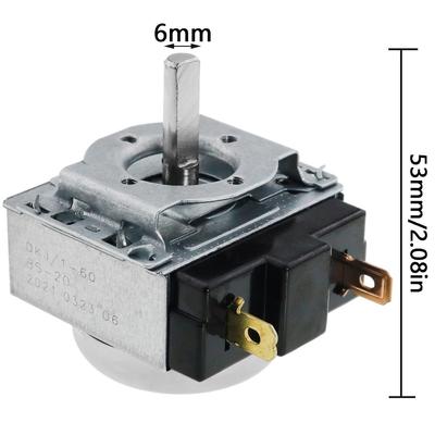 Durable Metal Timer Switch Silver AC 125V (15A) Time Controller AC 250V (16A) with Bell Timing Switch Electrician