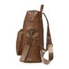 Vintage PU Backpack Women's Multi-functional Shoulder Bag