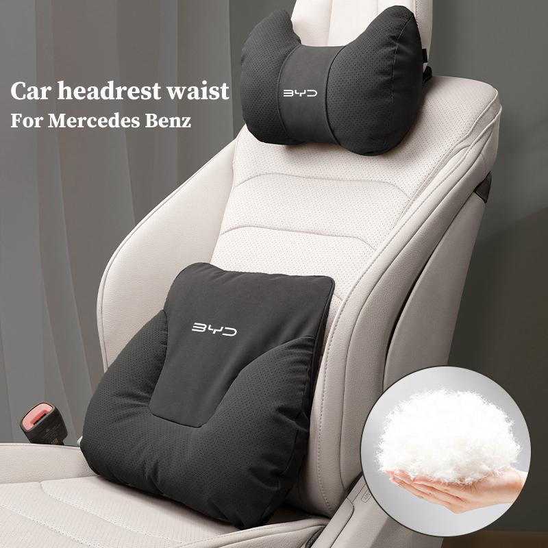 For BYD DOLPHIN ATTO2 ATTO3 SEAL U 6 SEALION 7 2025 Car Headrest Lumbar Rest Cushion Neck Support Neck Pillow Car Accessories