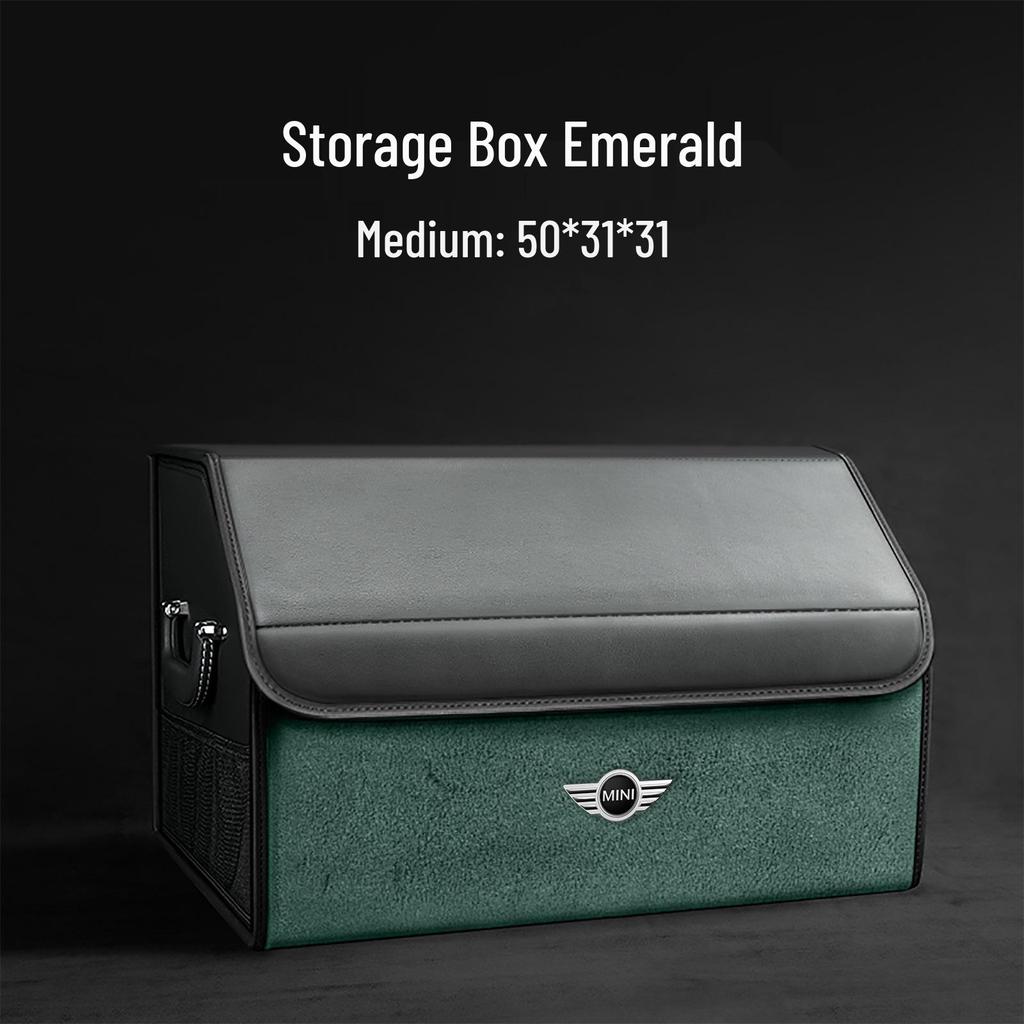 Skládací kožená úložná krabice do kufru BMW Mini - Příslušenství do interiéru vozu