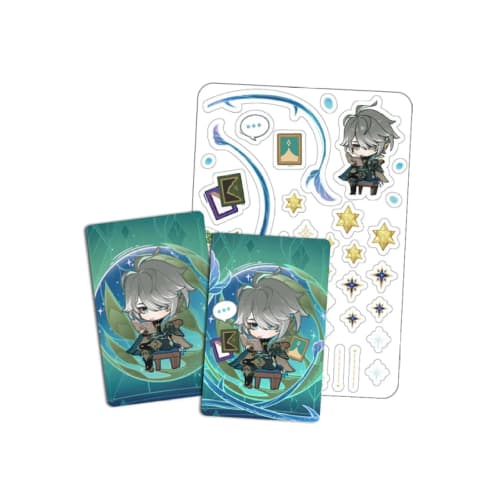Genshin Impact Letter from Starlight Series Collection Card Set Alhaitham Game Accessories Genshin Impact Official Merchandise