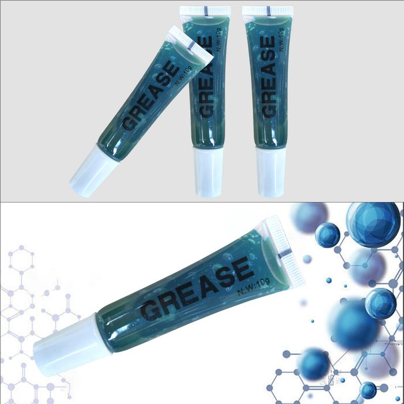4pcs Car Brake Grease High Performance Automobile Grease Tube 10ml Lubricant Rust Converter Grease Auto Machine Maintenance