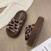 Winter New Women's Flat Comfortable Brushed Warm Luxury Fashion Non-slip Thick Bottom Can Be Worn Outside Slippers Women Shoes