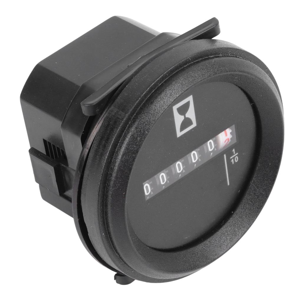 52mm Hour Meter Accurate Stable Time Efficiency Monitoring Quartz Hour Gauge for Excavators