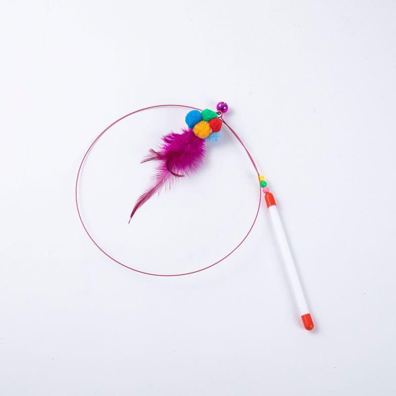 

Игрушка для кошки Перо Стальная проволока Дразнилка для кошки Саморазвлечение Снятие скуки Удобный гаджет Устойчивая к укусам Молярная палочка Питомцы Все товары Дразнилка для кошки Hair Ball-Wire Fun Cat Stick [Fun Interaction]