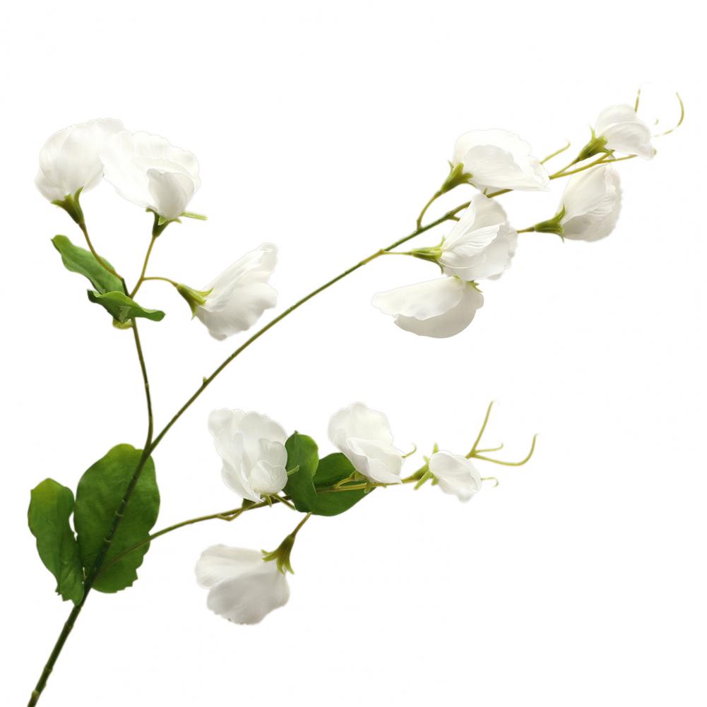 Long-lasting Fake Flowers Realistic Artificial Flower with Long Stem Green Leaves Faux Flower Decoration for Home Office Wedding