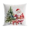 Santa Claus - Decorative Pillowcase Velvet - White - Santa Claus - 40X40 Cm