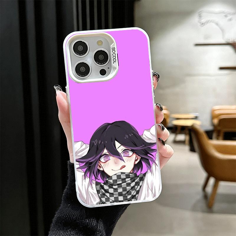 

Anime D-Danganronpa Soft Phone Case for iPhone 15 16 17 Pro Max 17Air 16E 14 Plus 13 12 Mini Shockproof Cover Back Shell iPhone 13 Pro