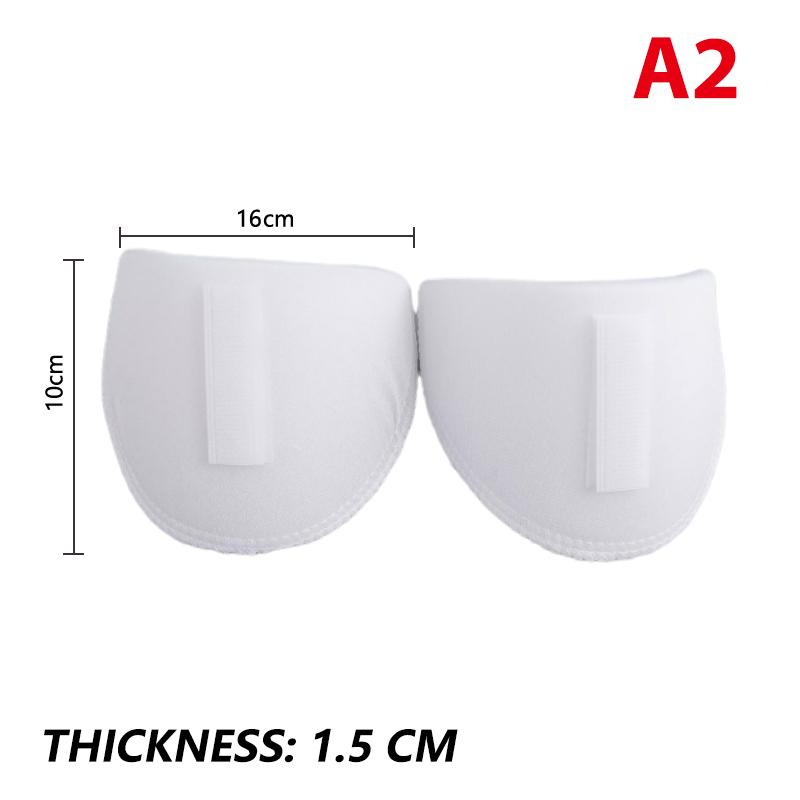 1 Pair Replacement Sponge Suit Shoulder Pad Woman Man Suit Clothes No Sewing