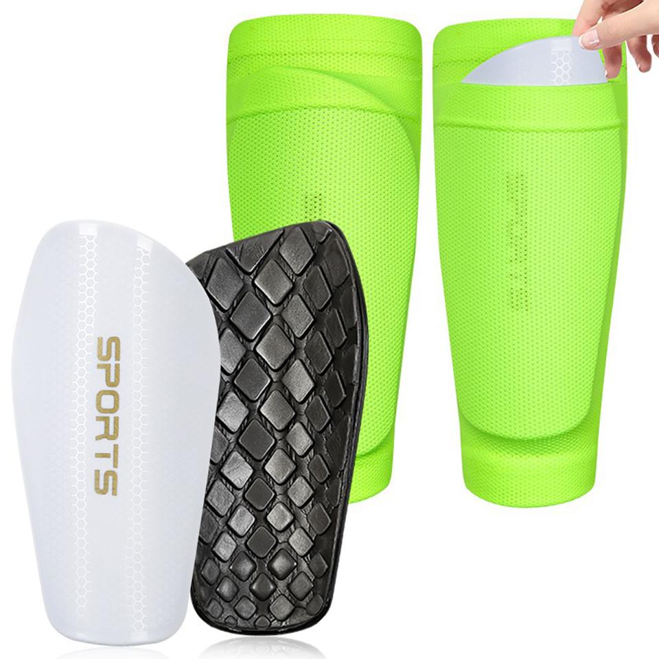 Durable And Safe Loogdeel Soccer Shin Guards Kids Youth Adults Legging Support Sleeves With Optimized Insert Pocket Football Shin Protect Board