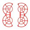 Pack of 2pcs Propeller Protective Rings Quadcopter Paddle Leaf Propellers Guards Secure Flying Enhancement