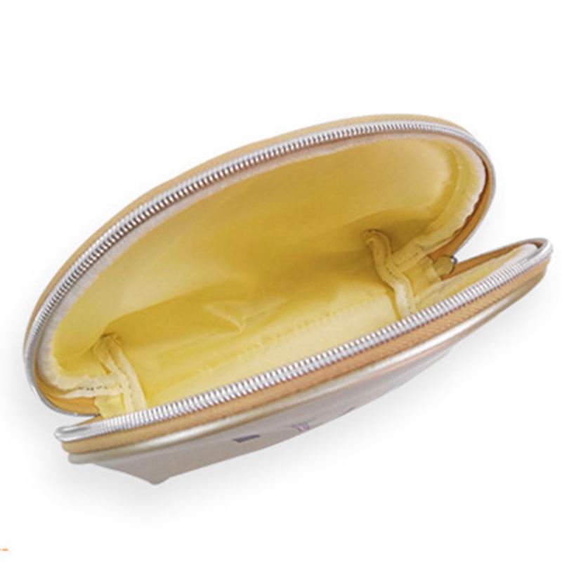 Simple Waterproof Shell PU Makeup Pouch Fashion 2025 New Cosmetic Bag Women Makeup Organizer Toiletry Bag Travel Cosmetics Bag