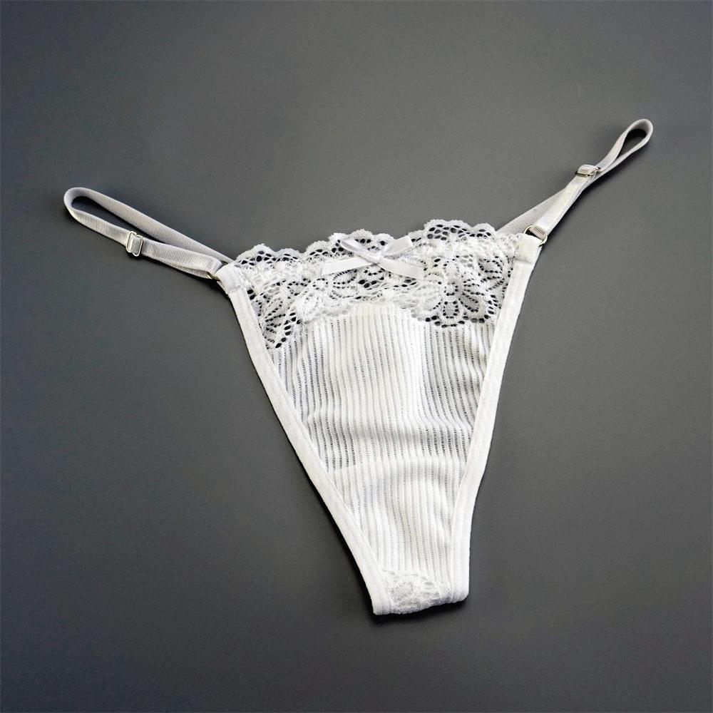 3Pcs/Pack Women Sexy Thong  Low Waist Sexy Underwear Hollow Out Lace Panties Lingerie Superior Comfortable G-String Fast Send