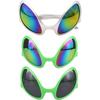 Space Theme Costume Alien Headband and Glasses Set Funny Alien Costume Accessories Martians Antenna Headband Bopper