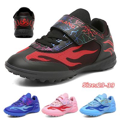 Kids Soccer Shoes Society TF School Football Boots Cleats Grass Sneakers Boys Girls Outdoor Athletic Training Sports Footwear