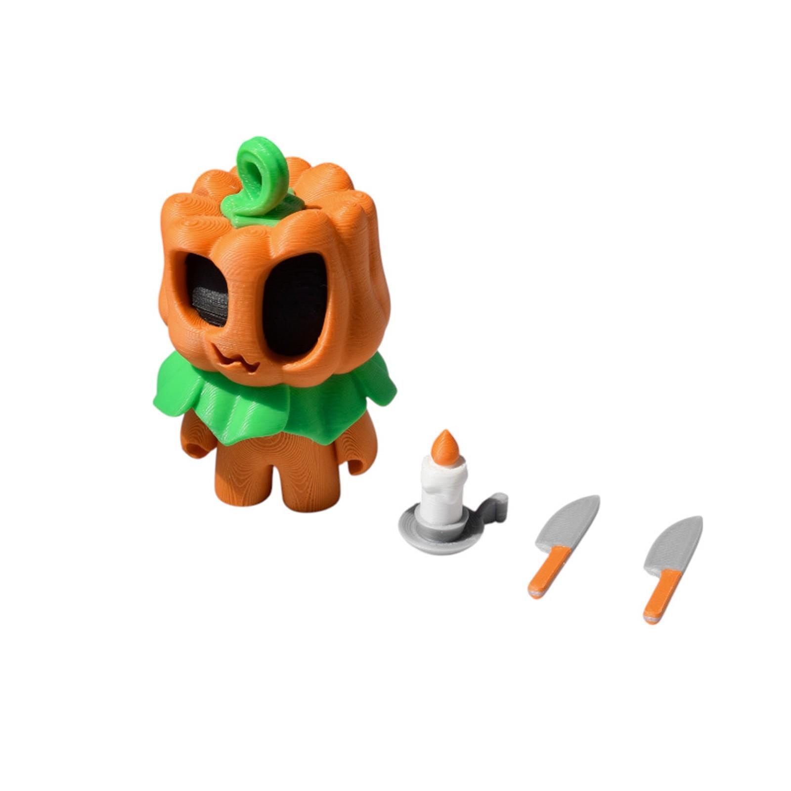 

3D-печатная фигурка-трансформер Тыквочеловек на Хэллоуин One Size