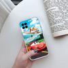 Cars Lightning McQueen Transparent Phone Case for Samsung Galaxy A04 A04S A14 A23 A34 A54 M23 M33 M52 M53