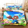 Super Mario Duvet Cover Set Comfortable and Warm Bedding Set for Decorating Your Bedroom and Enhancing Home Life for Teens Gifts