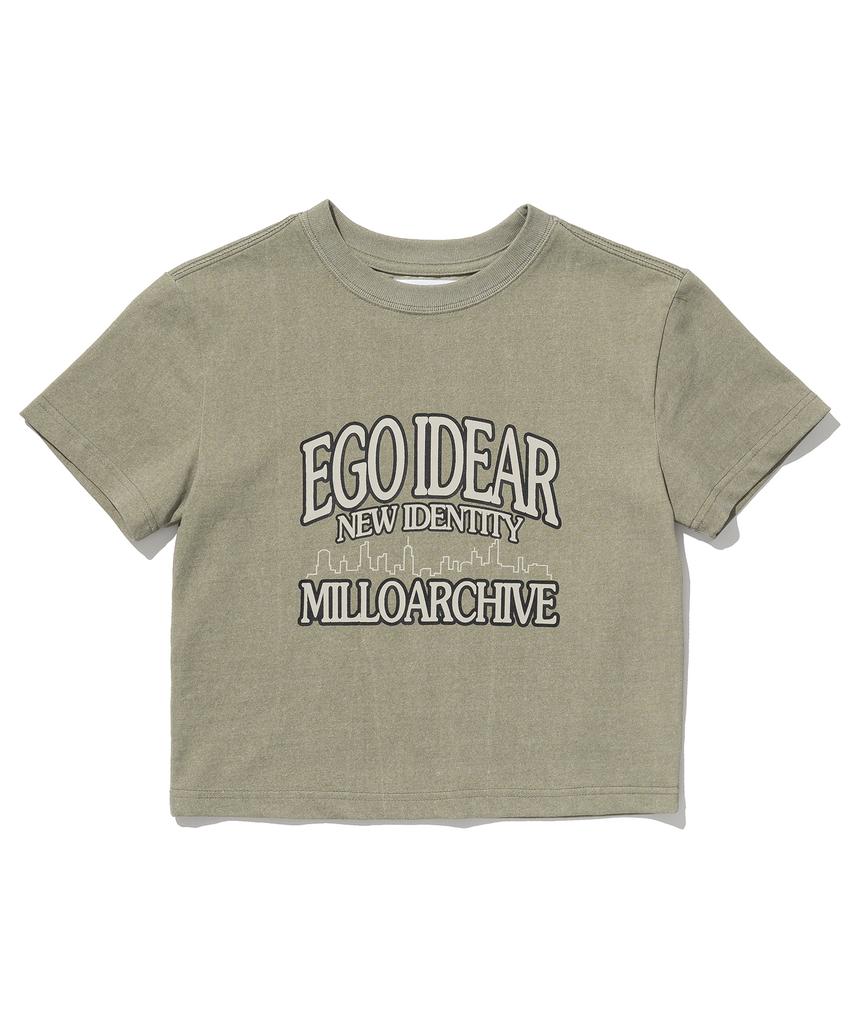 MILLO ARCHIVE Ego Ideal Arch T-Shirt [Cement Khaki]