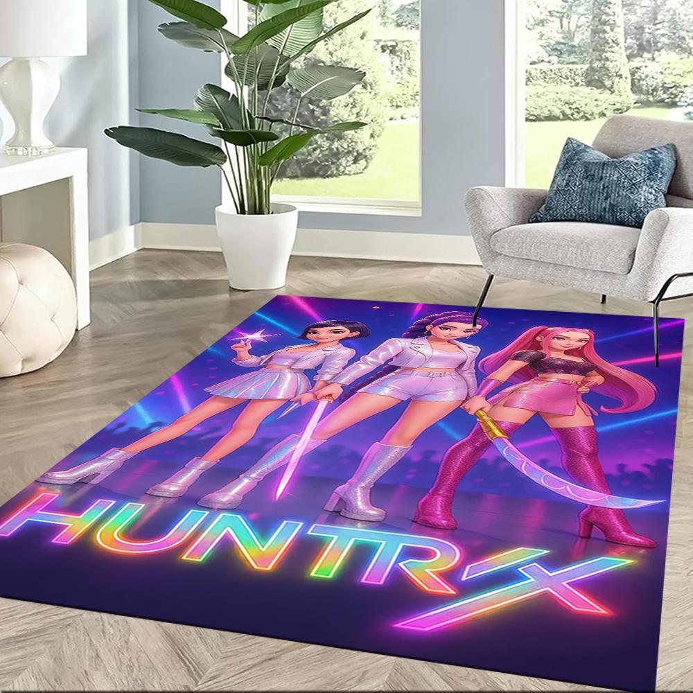 Galactic Huntress Trio Square rugs are a great choice for living rooms, bedrooms, home décor, and as gifts.