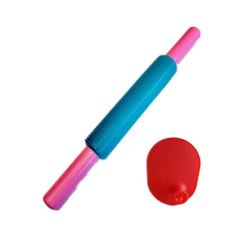 Curved Silicone Fascia Roller: Fat-Burning Massage & Guasha Stick (2025 Model)