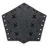 Medieval Wristband Men Cosplay Totems Embossed Bracer Gauntlet for Men Cosplay PU Wristband for Photoshoots and Stage