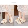 Cute Bear Couple Clogs Home Outdoor Casual Garden Shoes
