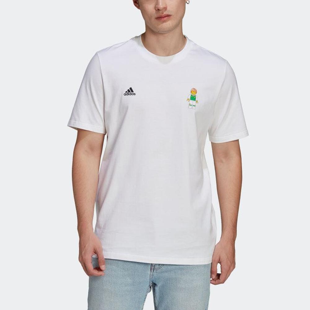 adidas X LEGO Soccer Jerseys Men's White Moderate Straight Fit HA0923-