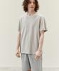 BBEEEENN Mens) Pique T-Shirt_Light Gray