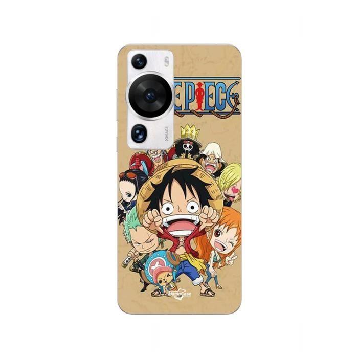 Coque - Huawei - P60 Pro - Manga animé One Piece - Souple - Noir