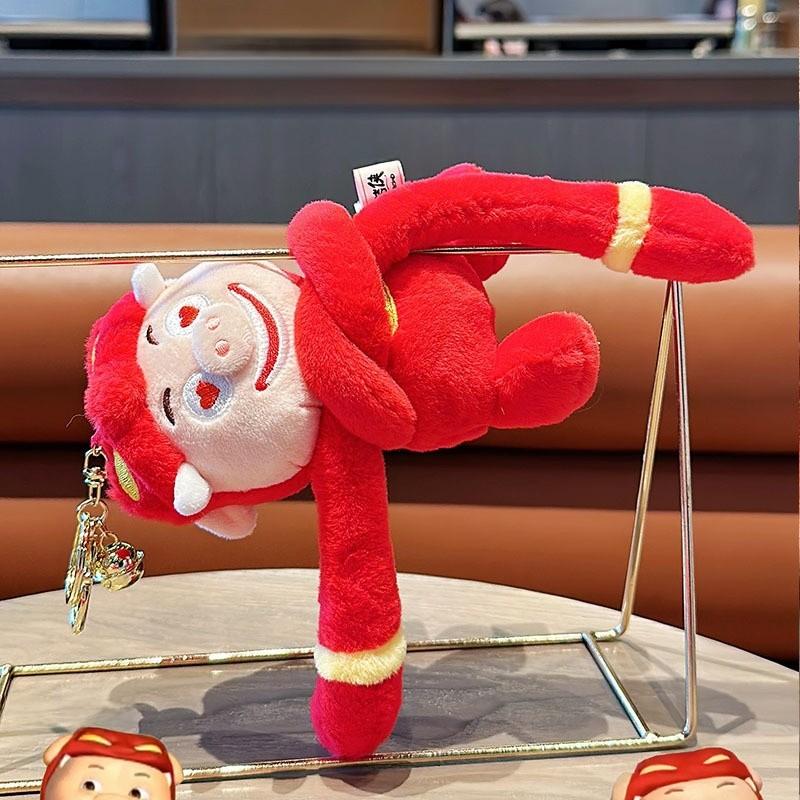 Lollipop Jinnew Ggbond Heart Funny Plush Keychain Pendant With Drawstring