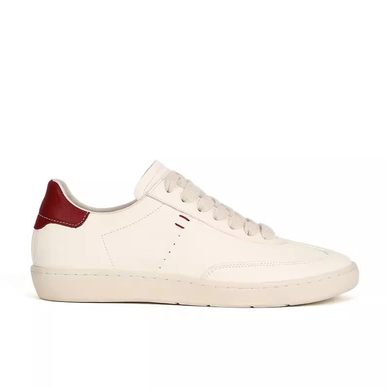 

Cowhide version~ Soft waxy shoes are old and lazy thick-soled sports and leisure women s little white shoes 34